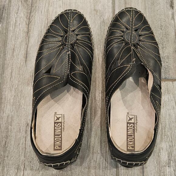 Pikolinos Jerez Leather Slip-On Loafers Women’s 37 US 6.5–7 Minimalist Artisanal - Picture 3 of 10